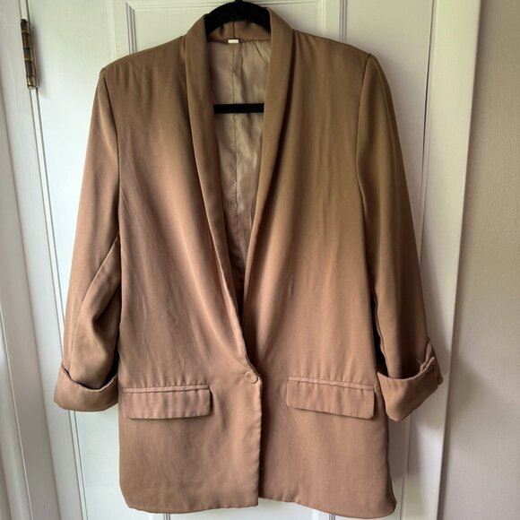 Jackets & Blazers - Camel Blazer